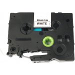 Páska pro popisovače BROTHER - typ TZE-FX231 - 12 mm bílá - černý tisk - flexibilní páska - kompatibilní – Hledejceny.cz