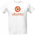 Tričko s potiskem Ubuntu Linux pánské Bílá – Hledejceny.cz