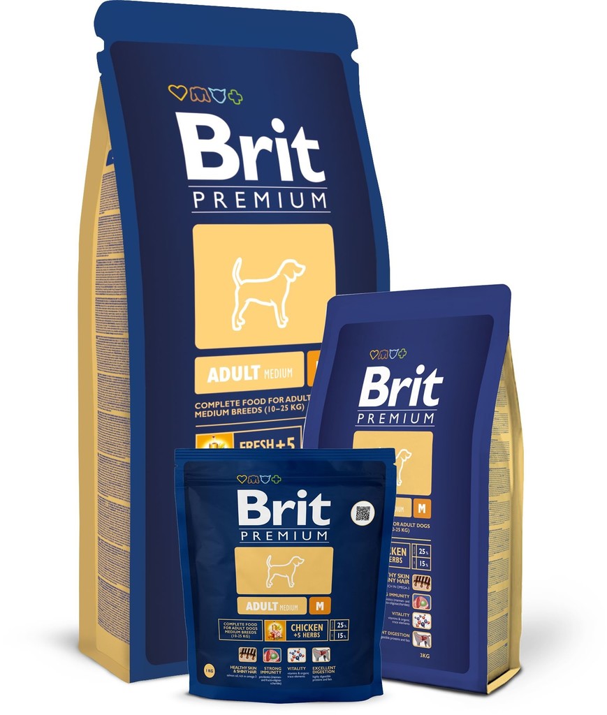 Brit Premium Adult M 15 kg