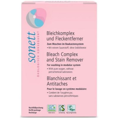 SONETT Bělící prostředek a odstraňovač skvrn 900 g - náhradní náplň – Zboží Dáma