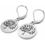 Steel Jewelry náušnice strom života z chirurgické oceli NS231077 – Zboží Mobilmania