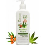 Herbavera tělové mléko konopné s včelím voskem 400 ml – Zboží Dáma