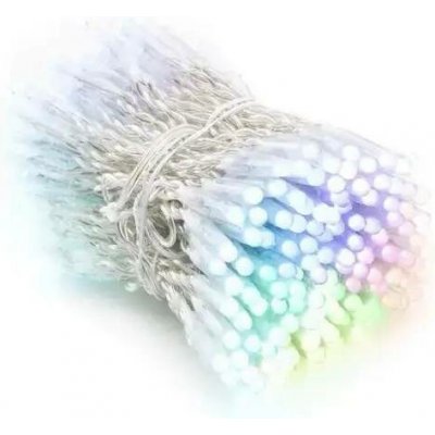 Barevná světýlka venkovní Twinkly strings PRO 25 m, RGB 250 diod, bílý kabel IP67 – Hledejceny.cz