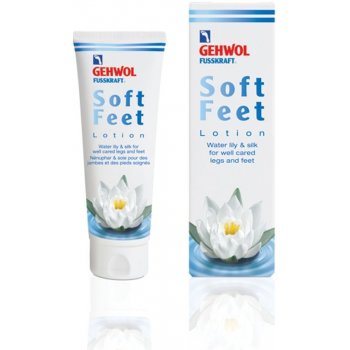 Gehwol Fusskraft Soft Feet Lotion zvlhčující lotion s leknínem a hedvábím 125 ml