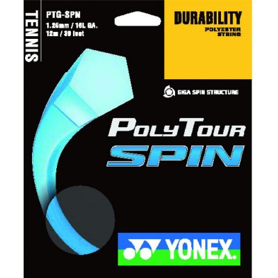 Yonex PolyTour Spin 200m 1,25mm – Zboží Mobilmania