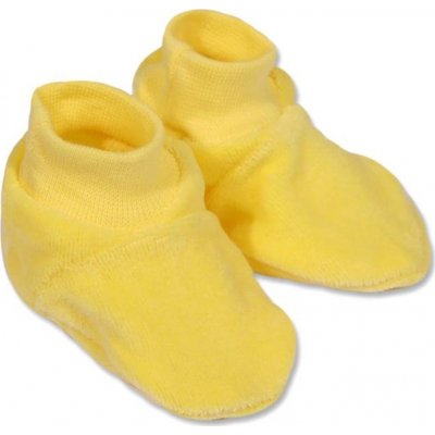 Dětské bačkůrky New Baby žluté – Sleviste.cz