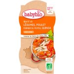 Babybio Zelenina s kuřetem a quinoa 2 x 200 g – Sleviste.cz