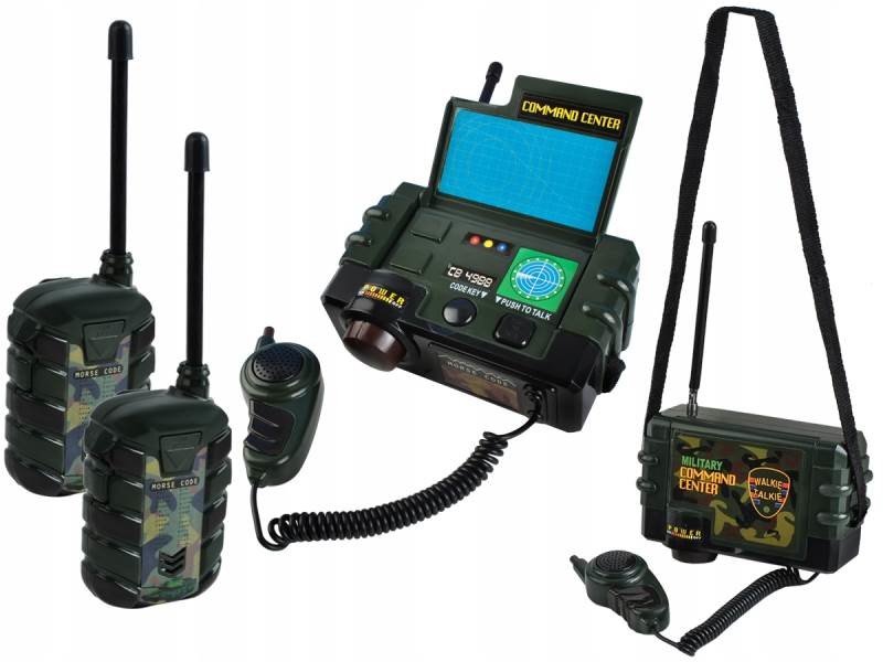 ISO Vysílačky walkie talkie zelená