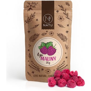 Natu Lyofilizované maliny 20 g