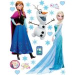 AG Design DKs 1095 samolepící dekorace Disney Frozen Ledové Království 30x30 cm – Zboží Dáma