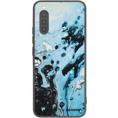 Pouzdro Picasee silikonové Sony Xperia 10 II - Organic modré černé – Zboží Živě