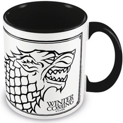 Keramický hrnek Game of Thrones/Hra o trůny Stark ml bílý 315ml