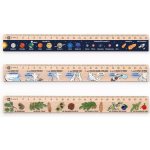 Metrie DSM07 pravítko 25 cm Sluneční soustava + pravítko 25 cm Mluvnické pády + pravítko 25 cm Jehličnany – Zboží Živě