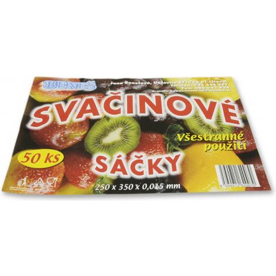 Sáčky 25x35cm- 50ks-svačinové, MI – Zboží Mobilmania