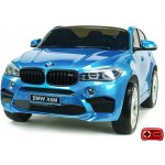 Daimex dvoumístné elektrické autíčko BMW X6 M s 2.4G D.O. elektrickou brzdou AUX a USB vínová – Zboží Mobilmania