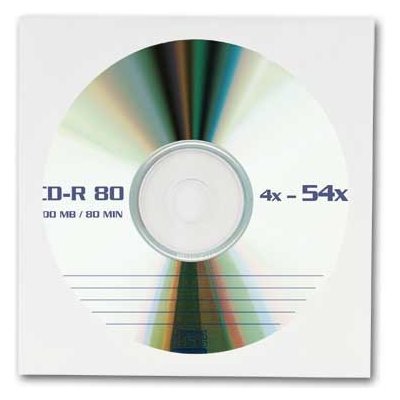 Q-CONNECT Papírové obálky na CD/DVD - s okénkem, bílé, 100 kusů – Zboží Mobilmania