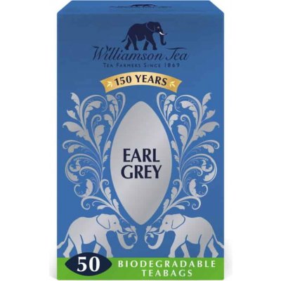 Williamson Tea černý čaj earl grey 50 sáčků 125 g – Zboží Mobilmania