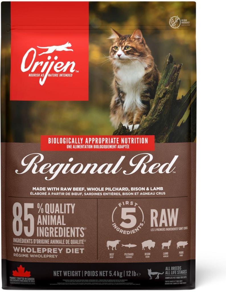 Orijen REGIONAL RED Cat 5,4 kg