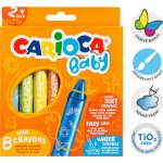 Carioca pastelky voskové Jumbo baby 8 ks – Hledejceny.cz