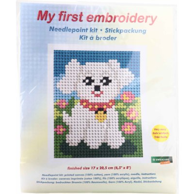 Anex bis Moje první vyšívání pejsek bílý – Zboží Mobilmania