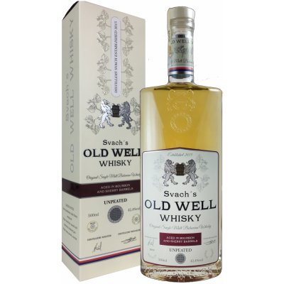 Svach's Old Well Whisky Sherry 42,4% 0,5 l (karton)