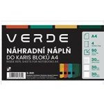 Karton P+P Náhradní náplň do karis VERDE A4 90 listů 5-3131 – Zboží Dáma
