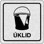 Nalepovací cedulka na dveře - Úklid – Hledejceny.cz