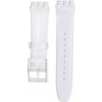 Swatch Silikonový řemínek průhledný – Zboží Dáma