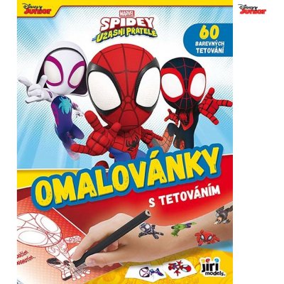 Jiri Models omalovánky s tetováním Spidey – Zbozi.Blesk.cz