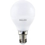 McLED LED žárovka E14 P45 4,8W 40W teplá bílá 2700K – Zboží Živě