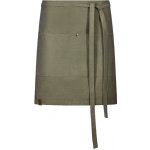 Exner Krátká zástěra do pasu EX197 Dark Green Washed 80 x 45 cm – Hledejceny.cz