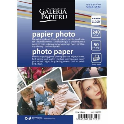 Galeria Papieru 13 x 18 cm, 240 g/m2, 50 listů – Zboží Mobilmania