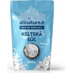 Allnature Keltská sůl mořská ručně sbíraná 500 g – Sleviste.cz