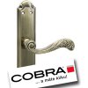 Dveřní kování Cobra FLORENCE – PZ LI – 90 mm bronz česaný