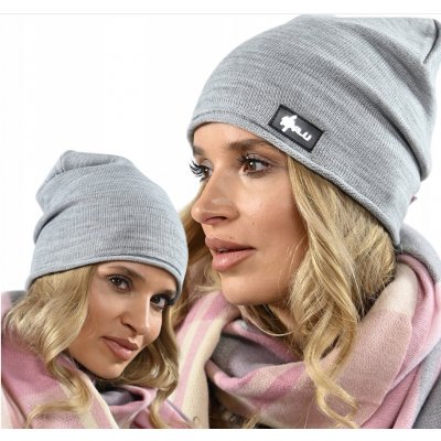 Fashionweek dámská čepice beanie šmoulinka Al-PN2 Šedá – Hledejceny.cz