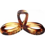 Větší skřipec na vlasy Barva: černá lesklá – Zboží Dáma