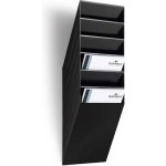 DURABLE 1709760060 FLEXIBOXX zásobník na letáky 6x A4 na výšku Černý – Zboží Živě