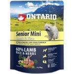 Ontario Senior Mini Lamb & Rice 2 x 0,75 kg – Hledejceny.cz