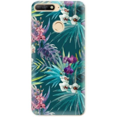 Pouzdro iSaprio - Tropical Blue 01 - Huawei Y6 Prime 2018 – Zbozi.Blesk.cz