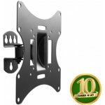 Držák na TV 23"-42" na zeď Holmios, kloubový 30°h 20°v, nosnost 30kg, 10 let záruka – Zboží Živě