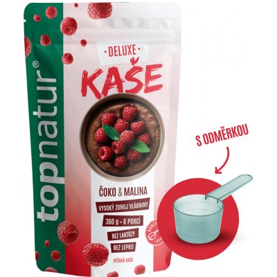 Topnatur Deluxe kaše čoko & malina 360 g – Hledejceny.cz