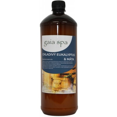 Gaia Spa Esence do sauny Chladivý Eukalyptus & Máta 1 l – Zboží Dáma