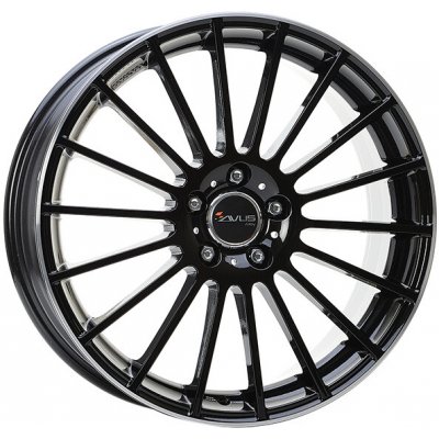 Avus Racing AC-M03 8x19 5x112 ET45 black polished – Sleviste.cz
