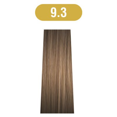 OiVita39 Hair Color Cream Ammonia, PPD & Resorcinol free 9.3 světle zlatá 100 ml – Zbozi.Blesk.cz