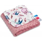 Sensillo Deka oboustranná retro růžová palmy – Sleviste.cz