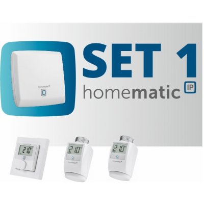 Homematic IP Sada Homematic IP byt 1+1 - HmIP-SET1 HmIP-SET1 – Zboží Mobilmania