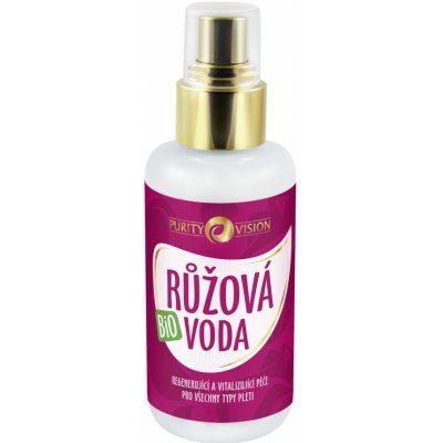 Purity Vision Růžová voda ze vzácné damašské růže 100 ml – Hledejceny.cz