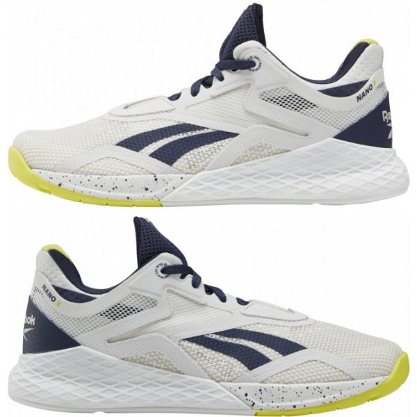 Dámské fitness boty Reebok Reebok Nano X Bílá / Tmavě modrá / Žlutá od 1  799 Kč - Heureka.cz