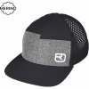 Kšíltovka ORTOVOX LOGO AIR TRUCKER CAP Black Raven