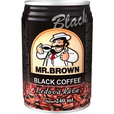 Mr.Brown Black Coffee 240 ml – Zbozi.Blesk.cz